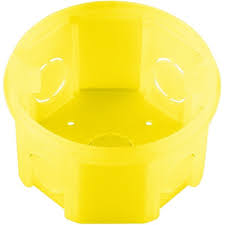 CAJA DE CONEXION 3X3 RED. AMARILLO