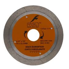DISCO DIAM. PORCELANATO 110MM
