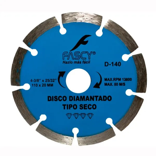 DISCO DIAM. SEGMENTADO 180MM