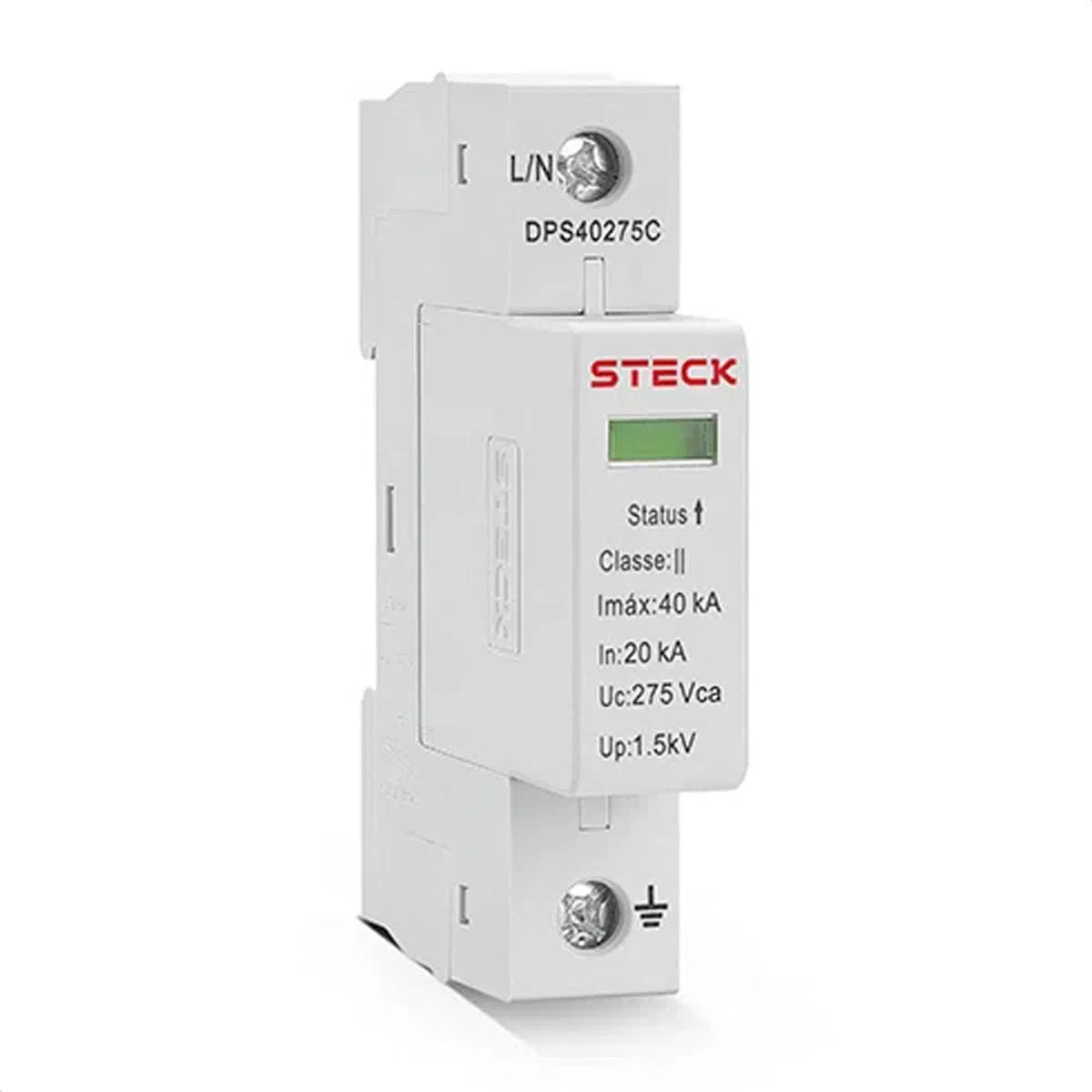 Protector de Sobrecarga c/ Cartucho 40Ka 275V Classe Ii Steck