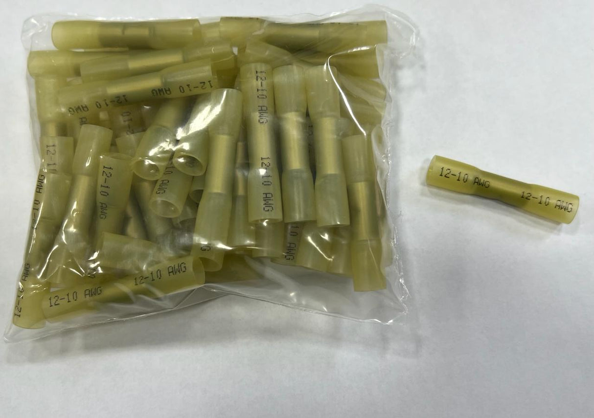 Manguitos de unión con termocontraíbles 4 a 6 mm2. Bolsa 50 unidades