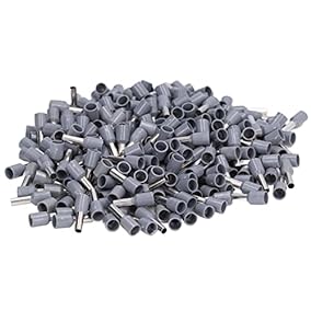 Terminal Tubular gris 4 mm2. Bolsa 100 unidades.