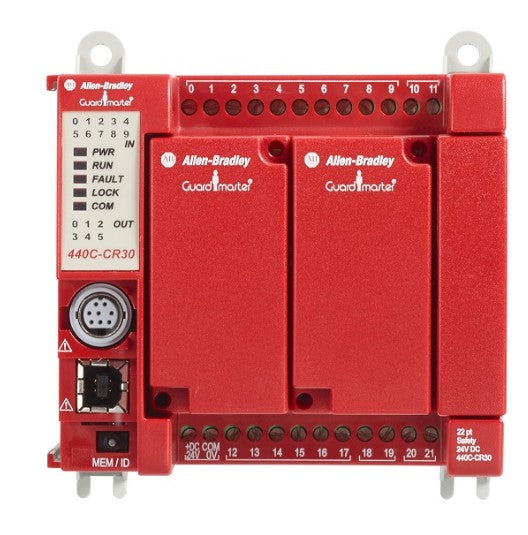 PLC de seguridad. Código: 440C-CR30-22BBB
