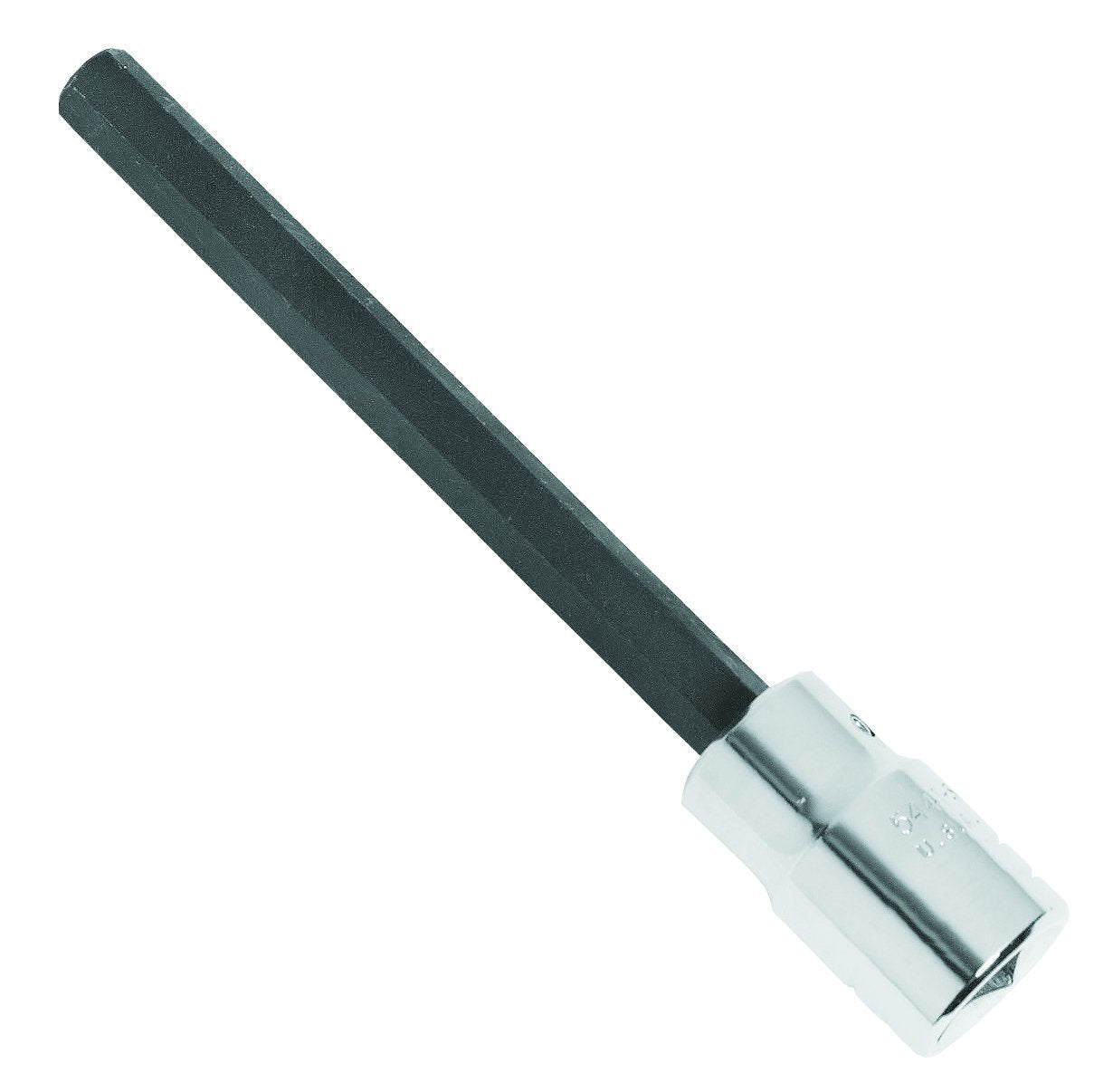 PROTO J54413/8XL | Extra Long Sae Standard Length Socket Bit, 3/8 In Bit, 1/2 In Square Drive, 4-1/8 In Bit Length