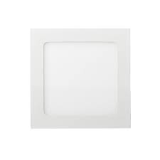 PANEL ET LED EMB CUAD 12W BIVOLT LUZ BLANCA