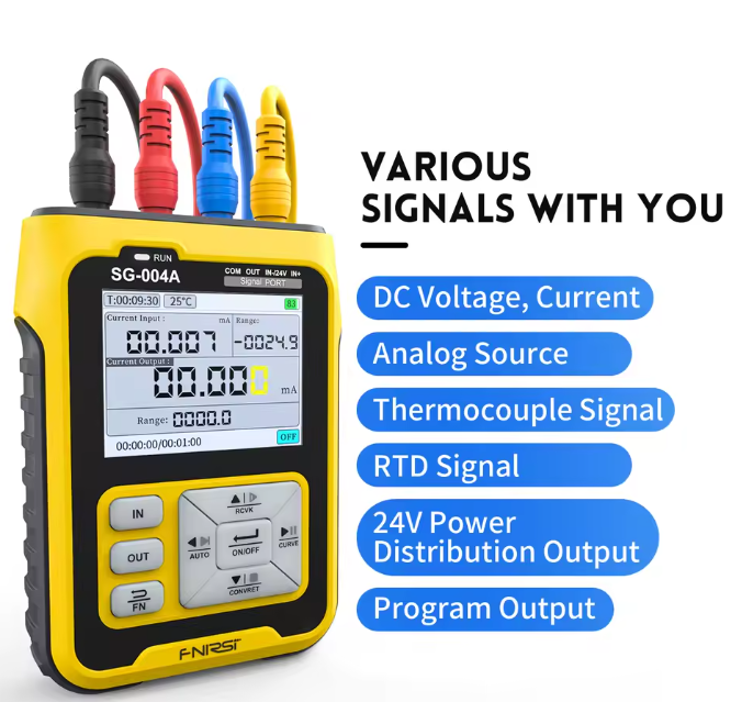 FNIRSI SG-004A 4-20mA Multifunctional Signal Generator PT100 Thermocouple Resistance
